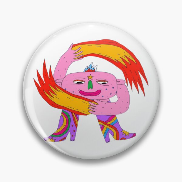 Item preview, Trippy Pink Monster Rainbow Boots Surreal Art designed and sold by Bralipse.