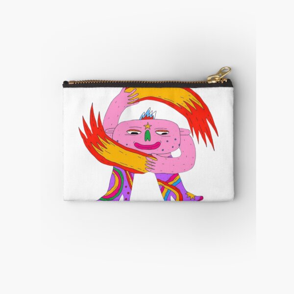 Item preview, Trippy Pink Monster Rainbow Boots Surreal Art designed and sold by Bralipse.
