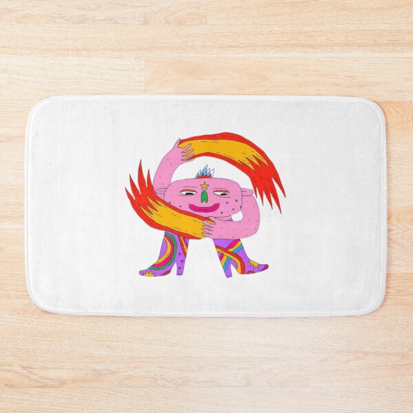 Item preview, Trippy Pink Monster Rainbow Boots Surreal Art designed and sold by Bralipse.
