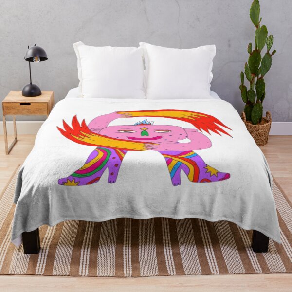 Item preview, Trippy Pink Monster Rainbow Boots Surreal Art designed and sold by Bralipse.