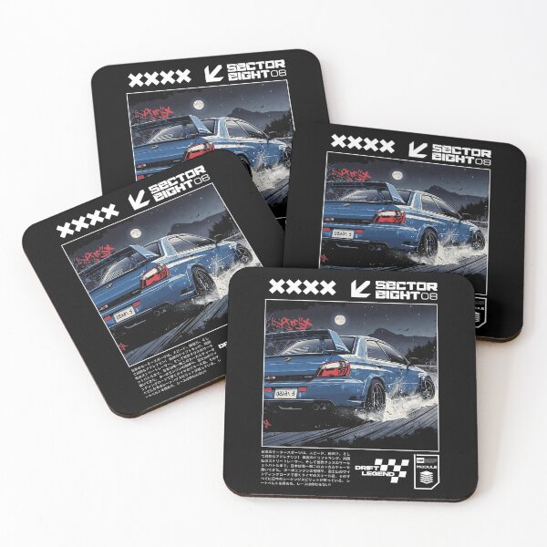 Item preview, JDM Touge Night Drift – Subaru WRX STI Street Racing Illustration  designed and sold by SECTOR EIGHT.