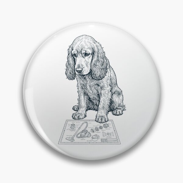 Item preview, Cocker Spaniel Vacuum Dog Mom Dad Lover designed and sold by DoodleTortle.