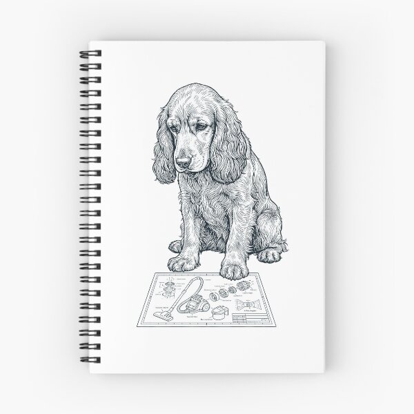 Item preview, Cocker Spaniel Vacuum Dog Mom Dad Lover designed and sold by DoodleTortle.
