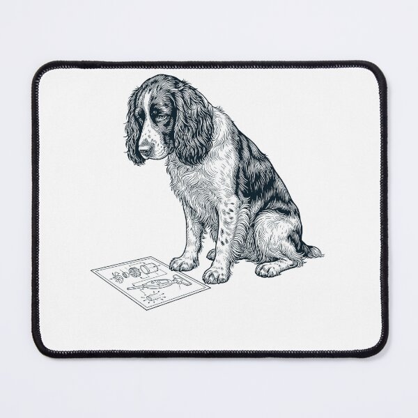 Item preview, English Springer Spaniel Vacuum Dog Mom Dad Lover designed and sold by DoodleTortle.