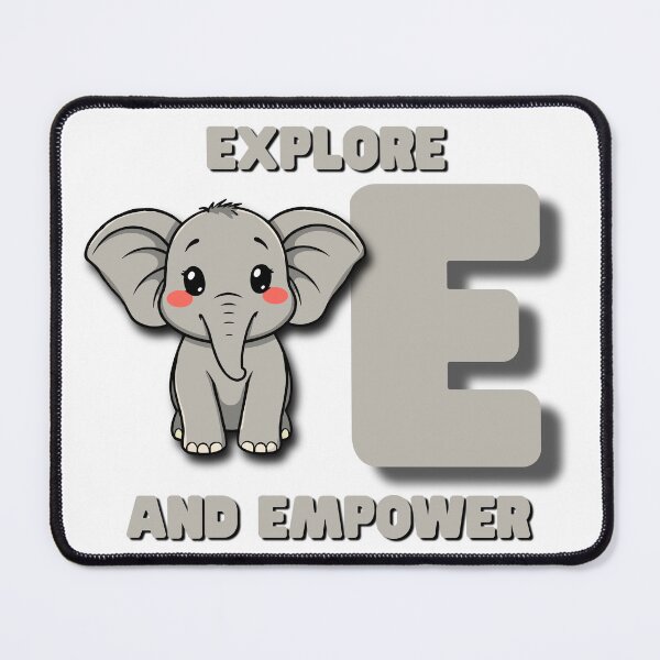 Item preview, E is for Elephant - Explore and Empower designed and sold by Templates&TotsPH.