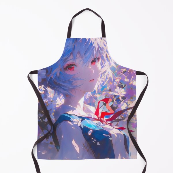Item preview, Rei Ayanami Neon Genesis Evangelion Nature Anime Girl Waifu designed and sold by TanglenRabbit.