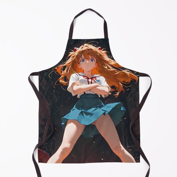 Item preview, Asuka Langley Soryu Neon Genesis Evangelion Anime Girl Waifu Dark Depths designed and sold by TanglenRabbit.