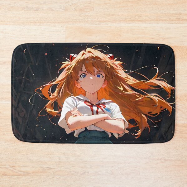 Item preview, Asuka Langley Soryu Neon Genesis Evangelion Anime Girl Waifu Dark Depths designed and sold by TanglenRabbit.