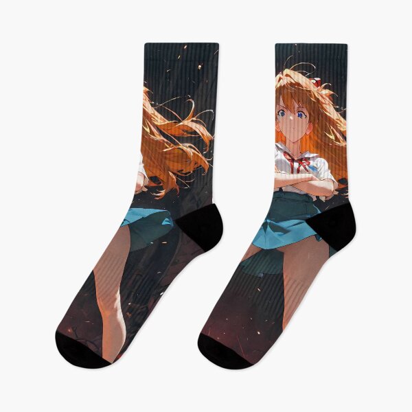 Item preview, Asuka Langley Soryu Neon Genesis Evangelion Anime Girl Waifu Dark Depths designed and sold by TanglenRabbit.