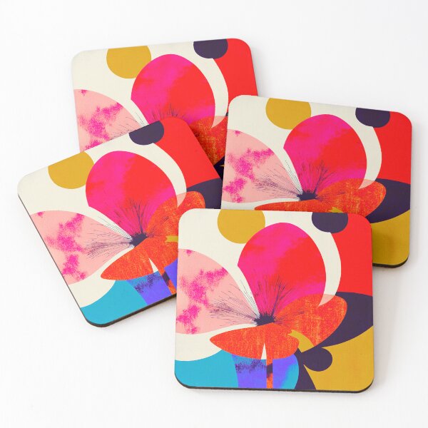 Item preview, Vibrant Modern Floral designed and sold by joycrysstudio.