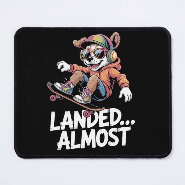 Item preview, graffiti dog skater – board tricks - streetwear - kickflip - skateboarding - skater - skate life - skate culture - Skateboarding animal designed and sold by JansenGS.