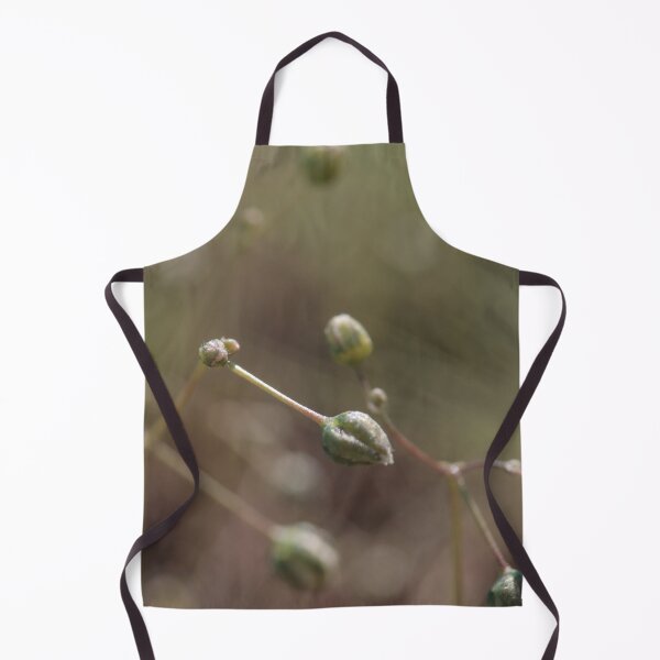 Item preview, Minimalist Green Flower Buds Pattern designed and sold by vikko-art.