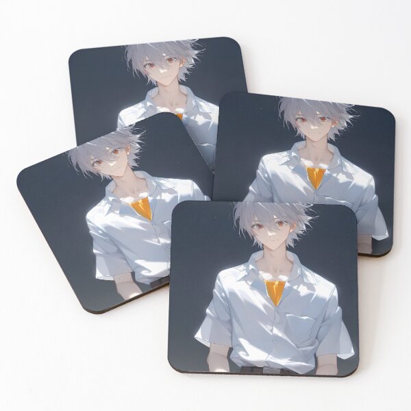 Item preview, Kaworu Nagisa Neon Genesis Evangelion Soft Light Portrait Anime designed and sold by TanglenRabbit.