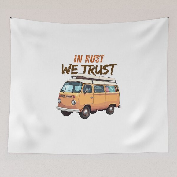 Item preview, In rust We trust designed and sold by ChullaVidaLife.
