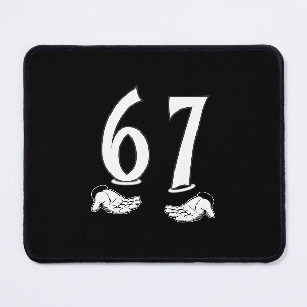 Item preview, Six Seven 67 Funny Cartoon Hands Number designed and sold by gladysenglish.