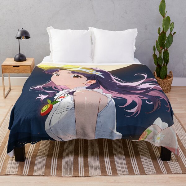 Item preview, Misato Katsuragi Neon Genesis Evangelion Anime Girl Waifu Dreamy Night designed and sold by TanglenRabbit.