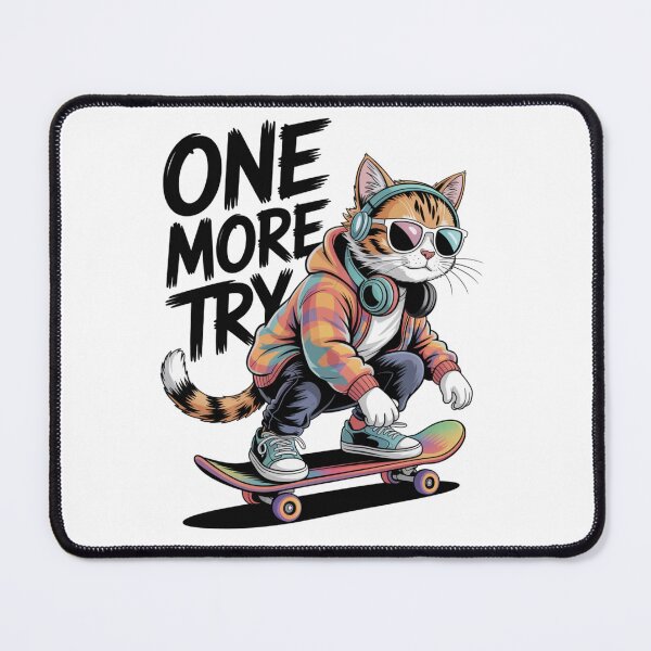 Item preview, graffiti cat skater – board tricks - streetwear - kickflip - skateboarding - skater - skate life - skate culture  - Skateboarding animal designed and sold by JansenGS.