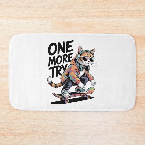 Item preview, graffiti cat skater – board tricks - streetwear - kickflip - skateboarding - skater - skate life - skate culture  - Skateboarding animal designed and sold by JansenGS.