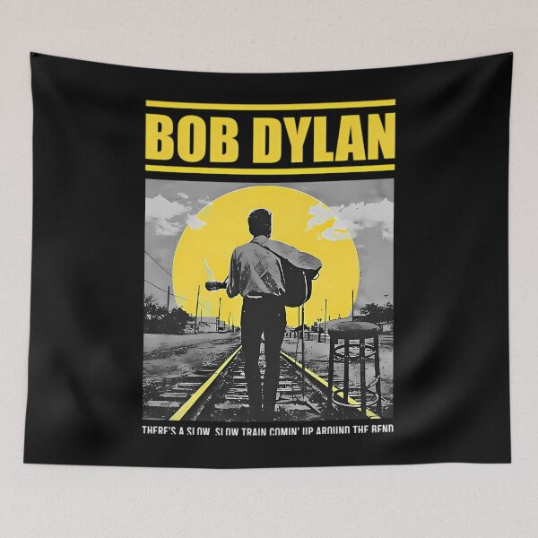 Item preview,  Bob Dylan There's A Slow Slow Train Comin' Up Around The Bend Essential - Bob Legend designed and sold by AmazingTH.