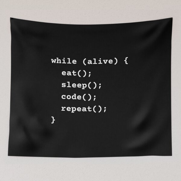 Item preview, Programmer Life Cycle Loop (while loop) designed and sold by MotionBanana Art.