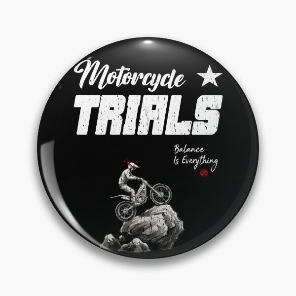 Item preview, Motorcycle Trials Balance Is Everything Rider Rock Extreme Sport Art trial riders trial fans motorcycle extreme motorsport trial team designed and sold by Jt41.