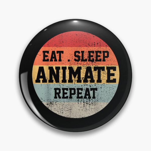 Item preview, Eat Sleep Animate Repeat designed and sold by sigrunsartcave.
