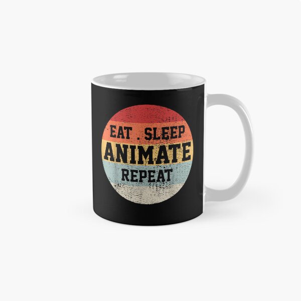 Item preview, Eat Sleep Animate Repeat designed and sold by sigrunsartcave.