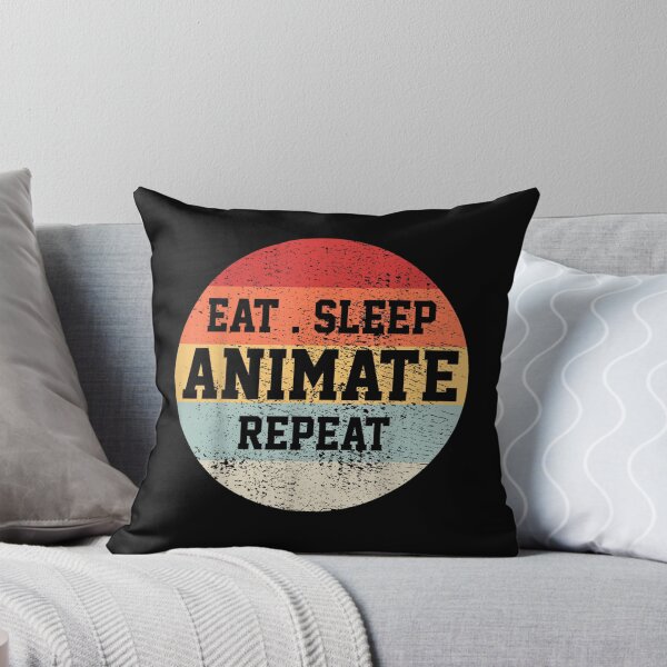 Item preview, Eat Sleep Animate Repeat designed and sold by sigrunsartcave.