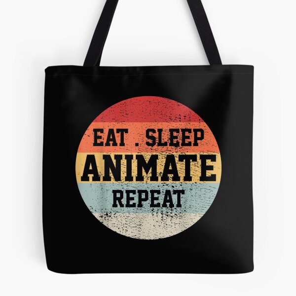 Item preview, Eat Sleep Animate Repeat designed and sold by sigrunsartcave.