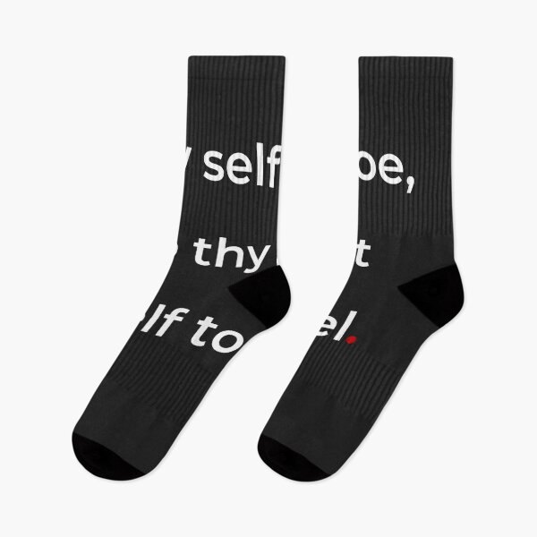 Item preview, "Thy self thy foe, to thy sweet self too cruel" - print white designed and sold by ariksworld.