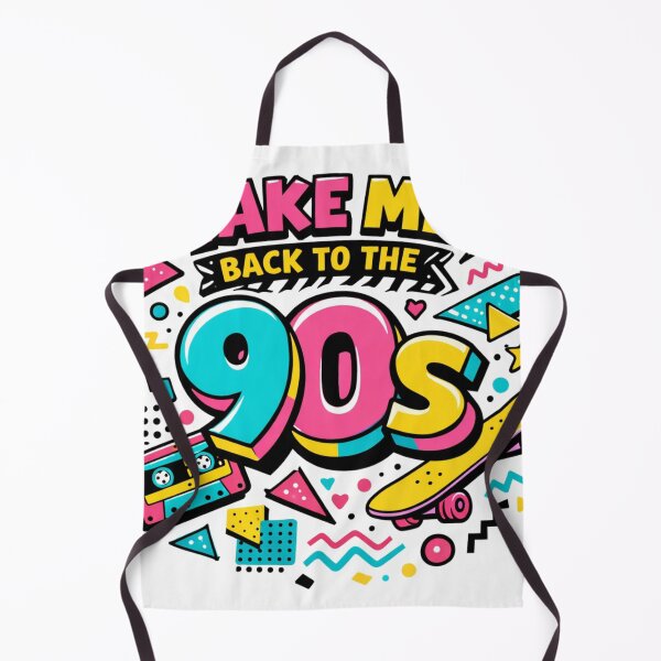 Item preview, Take Me Back to the 90s – Retro 90s Memphis Style T-Shirt & Sticker Design designed and sold by vibyprints.