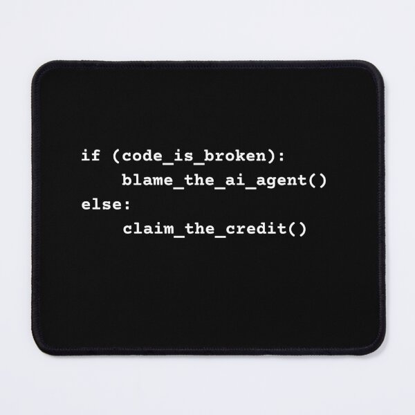 Item preview, Modern Programmer Workflow - Blame AI Agent designed and sold by MotionBanana Art.