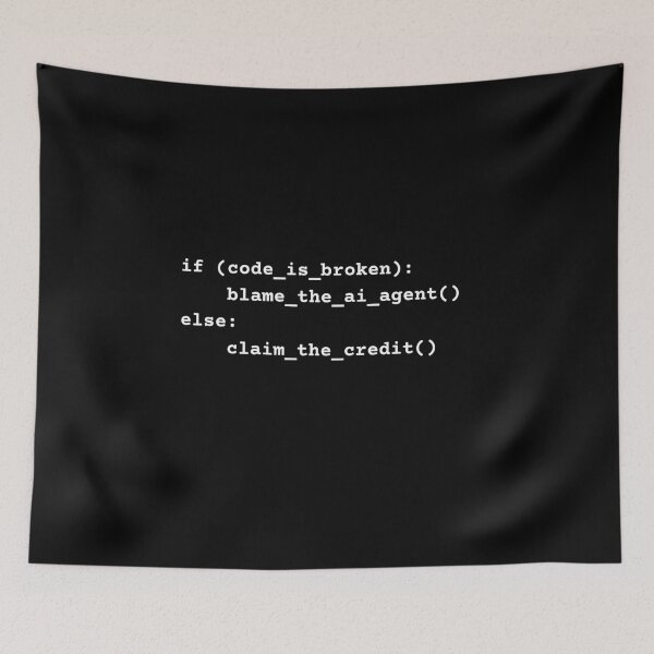 Item preview, Modern Programmer Workflow - Blame AI Agent designed and sold by MotionBanana Art.
