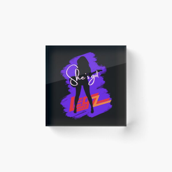 Item preview, She's Got LegzzPurple  designed and sold by AuthenticoStore.