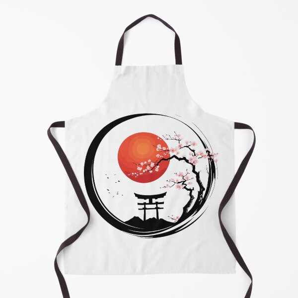 Aperçu de l'œuvre L'Âme du Japon - Sakura sous le Soleil Levant créée et vendue par Kooki Designs.