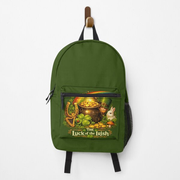 Item preview, The Luck of the Irish – Pot of Gold Rainbow St. Patrick’s Day designed and sold by Rough Sketches – Ireland Inspired Art.
