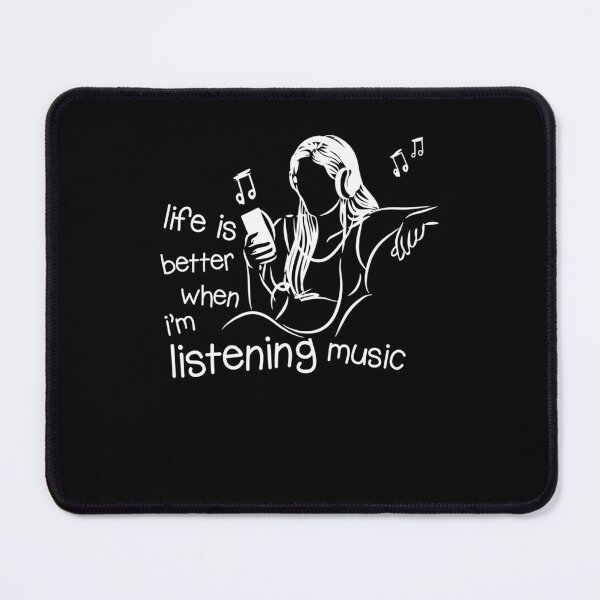 Item preview, Life is better when i'm listening music designed and sold by RanKuma.