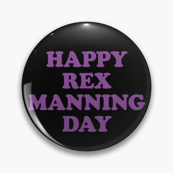 Item preview, happy rex manning day (purple) designed and sold by MelleNora.