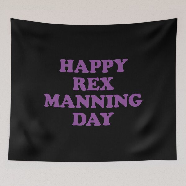 Item preview, happy rex manning day (purple) designed and sold by MelleNora.