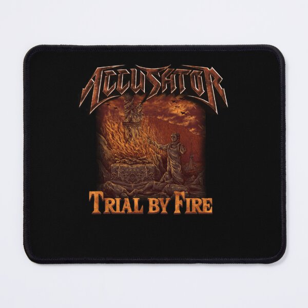 Item preview, Accusator logo Trial By Fire designed and sold by ronimir.