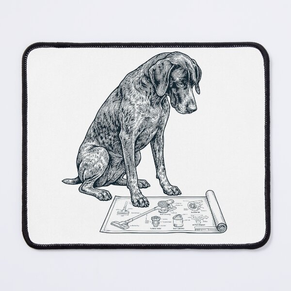 Item preview, German Shorthaired Pointer Vacuum Dog Mom Dad Lover designed and sold by DoodleTortle.