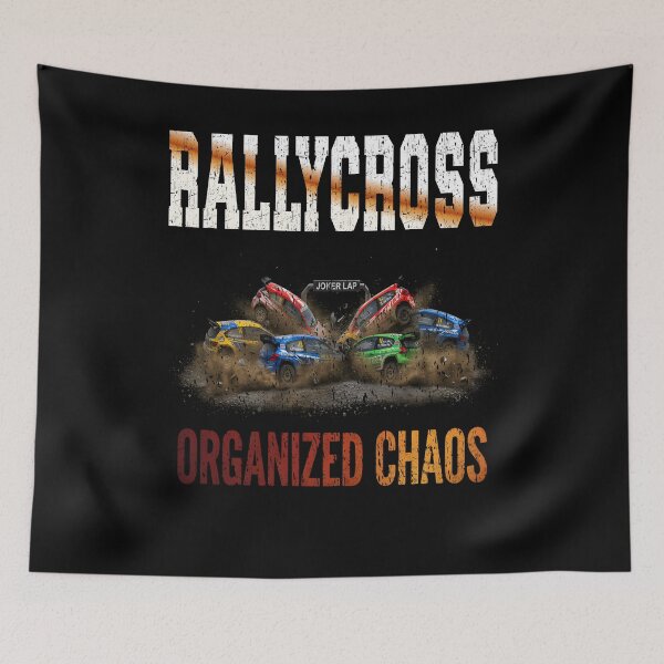 Item preview, Rallycross Organized Chaos Joker Lap Racing Cars Dirt Track Extreme Motorsport full contact extreme exciting motorsports rallycross drivers designed and sold by Jt41.