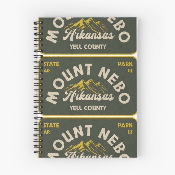 Item preview, Mount Nebo, State Park, Arkansas, Yell County, badge design designed and sold by Wanderful-roads.
