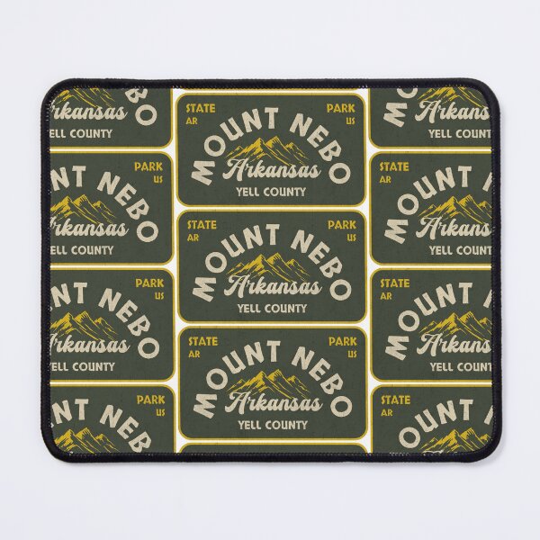 Item preview, Mount Nebo, State Park, Arkansas, Yell County, badge design designed and sold by Wanderful-roads.