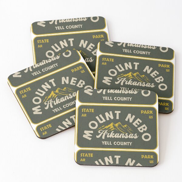 Item preview, Mount Nebo, State Park, Arkansas, Yell County, badge design designed and sold by Wanderful-roads.
