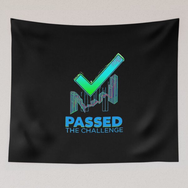 Item preview, Passed The Challenge Prop Trader Shirt designed and sold by KapiPrint.