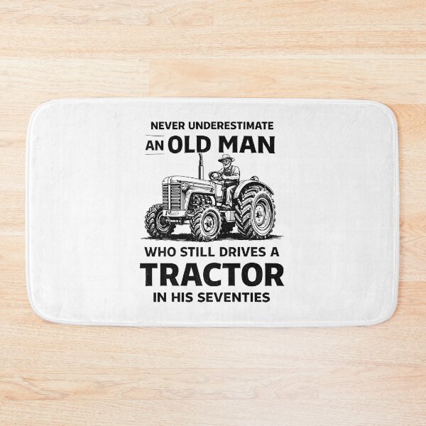 Item preview, Never Underestimate An Old Man Drives A Tractor  designed and sold by JODYSMORGAN.