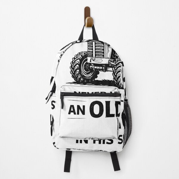 Item preview, Never Underestimate An Old Man Drives A Tractor  designed and sold by JODYSMORGAN.