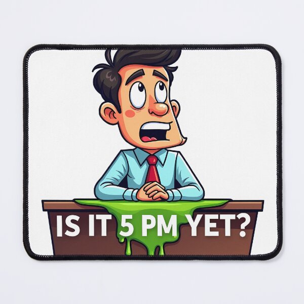 Item preview, Burnt Out Office Worker designed and sold by BysonDesigns.