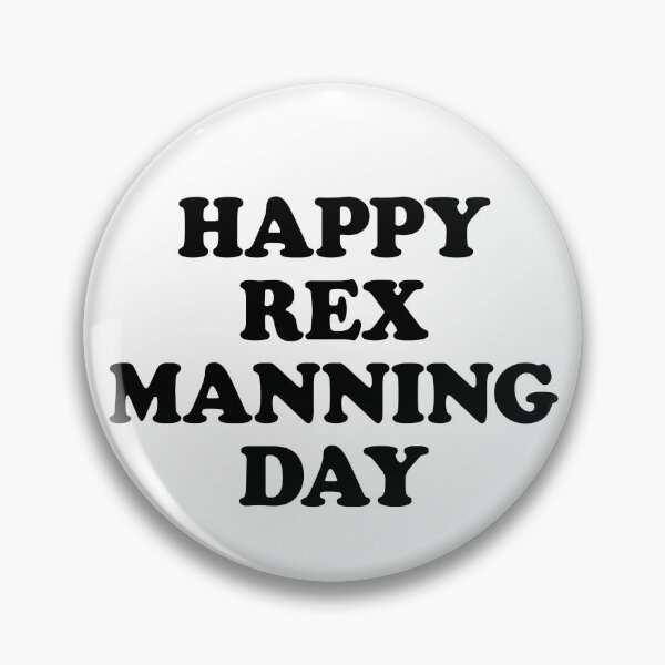 Item preview, Happy Rex Manning Day (Black) designed and sold by MelleNora.